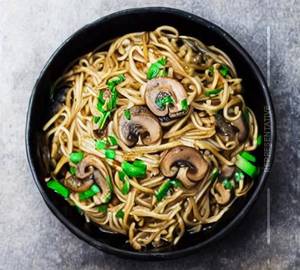 Mushroom Noodles
