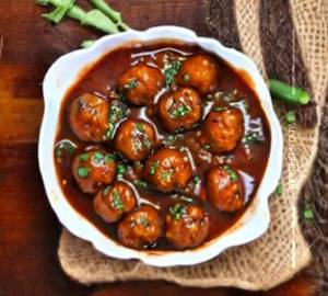 Veg Ball Manchurian Gravy