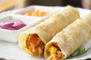 Veg Frankie Roll