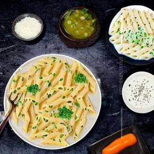 White Sauce Veg Pasta