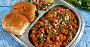 Mushroom Pav Bhaji [2 Pav]