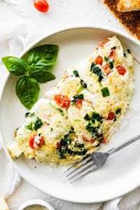 Egg White Omlet With Veggies