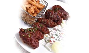Chicken Chilli Garlic Wings (359.7 Kcal) (6 Pcs)
