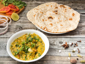 Chicken Lazeez + 2 Tandoori Roti