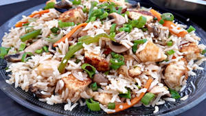 Mushroom Fried Rice