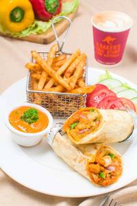 Kathi Roll Chicken Contain Egg (204.5 Kcal) (750 g)