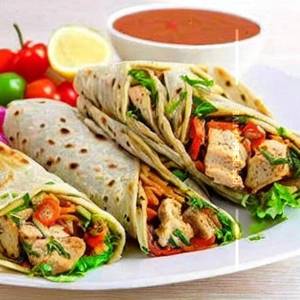 Chicken Seekh Wrap