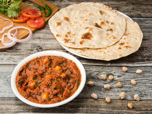Chana Masala + 2 Tandoori Roti