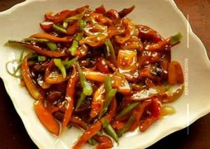 Chilli Mushroom Dry
