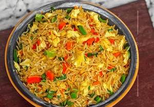 Schezwan Egg Fried Rice