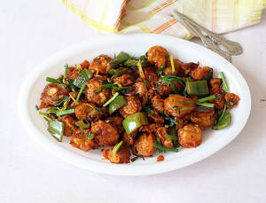 Mushroom Chilli Dry