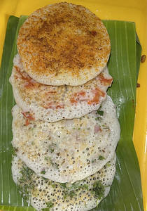 Set Of 4mini Variety Uttapam