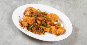 Golden Fried Prawns
