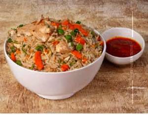 Chicken Fried Rice  Schezwan 