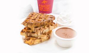 Waffles With Nutella (304.9 Kcal) (350 g)