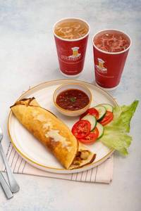 Chicken Jalapeno Crepes (1354.8 Kcal) (480 g)