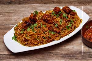 Chettinad Chicken Noodles