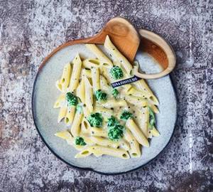 White Sauce Corn Penne Pasta