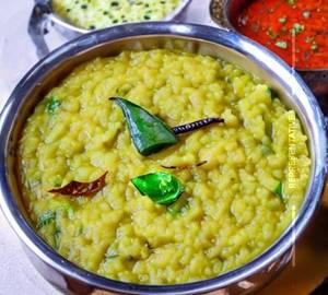Moong Dal Khichdi (green)