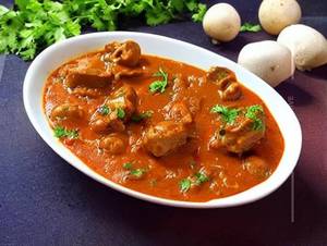 Kadai Mushroom Masala