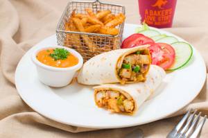 Kathi Roll Veg (Paneer) (227.8 Kcal)