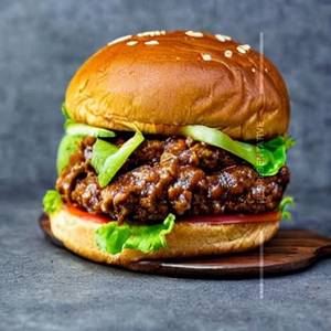 Sloppy Joe Beef Burger