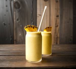 Pineapple pulp shake