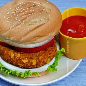 Veg Lays Burger