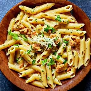 Snackos Cheesy Chicken Pasta 