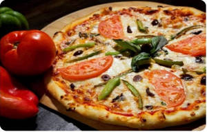 Onion Tamato Capcicum Pizza 8 Inch