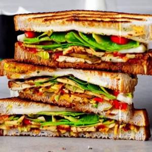 Veg Club Toasted Sandwich