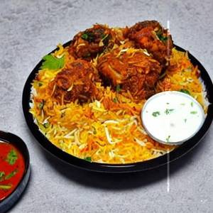 Mini Bucket Hyderabadi Chicken Biryani