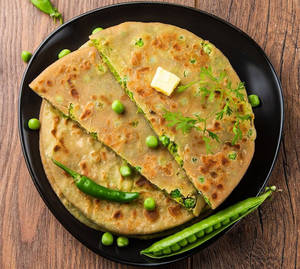 2 Matar Paratha