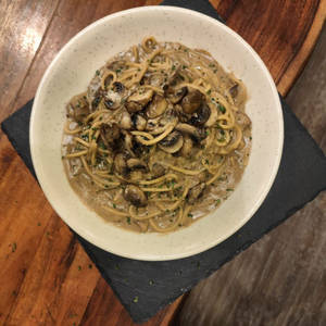 Wild Mushroom Spaghetti
