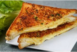 Toasted cheese garlic bread butter 4 pieces