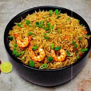 Schezwan Prawns Fried Rice
