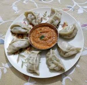 Chicken Kadhai Momos