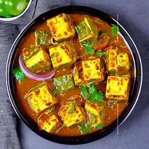 Homemade Matar Paneer