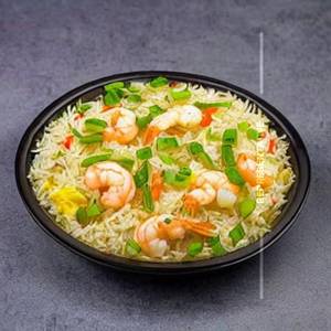 Mixed Egg Chicken Prawn Rice