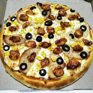 Double Decker Chicken Pizza