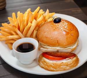 Cheese Burger + French Fries + 250ml Coke Combo
