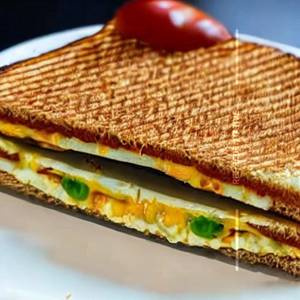 Veg Cheese Bhujia Sandwich