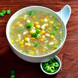 Sweet Corn Chicken Soup  