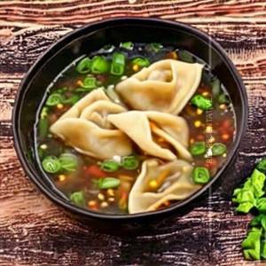 Vegetable Wonton Soup