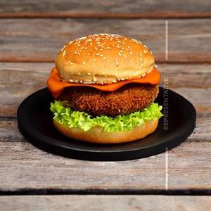 Crispy Fried Beef Burger