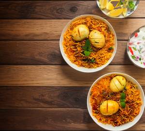 Egg biryani