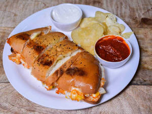 Chicken Stick Garlic Bread