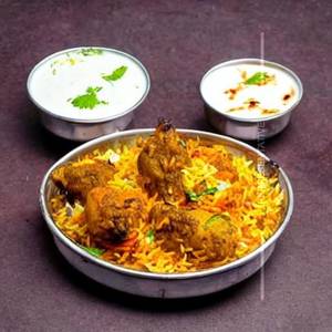 Bucket Ambur Mughal Chicken Briyani (basmathi)