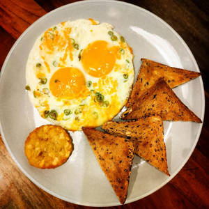 Chilli Cheese Fried Egg.