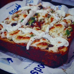 Spl Nachos Baked Tandori Sandwich